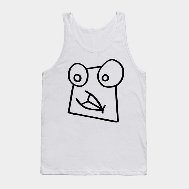 Square heads – Moods 13 Tank Top by Everyday Magic